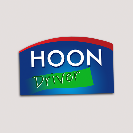 HOON DRIVER STICKER