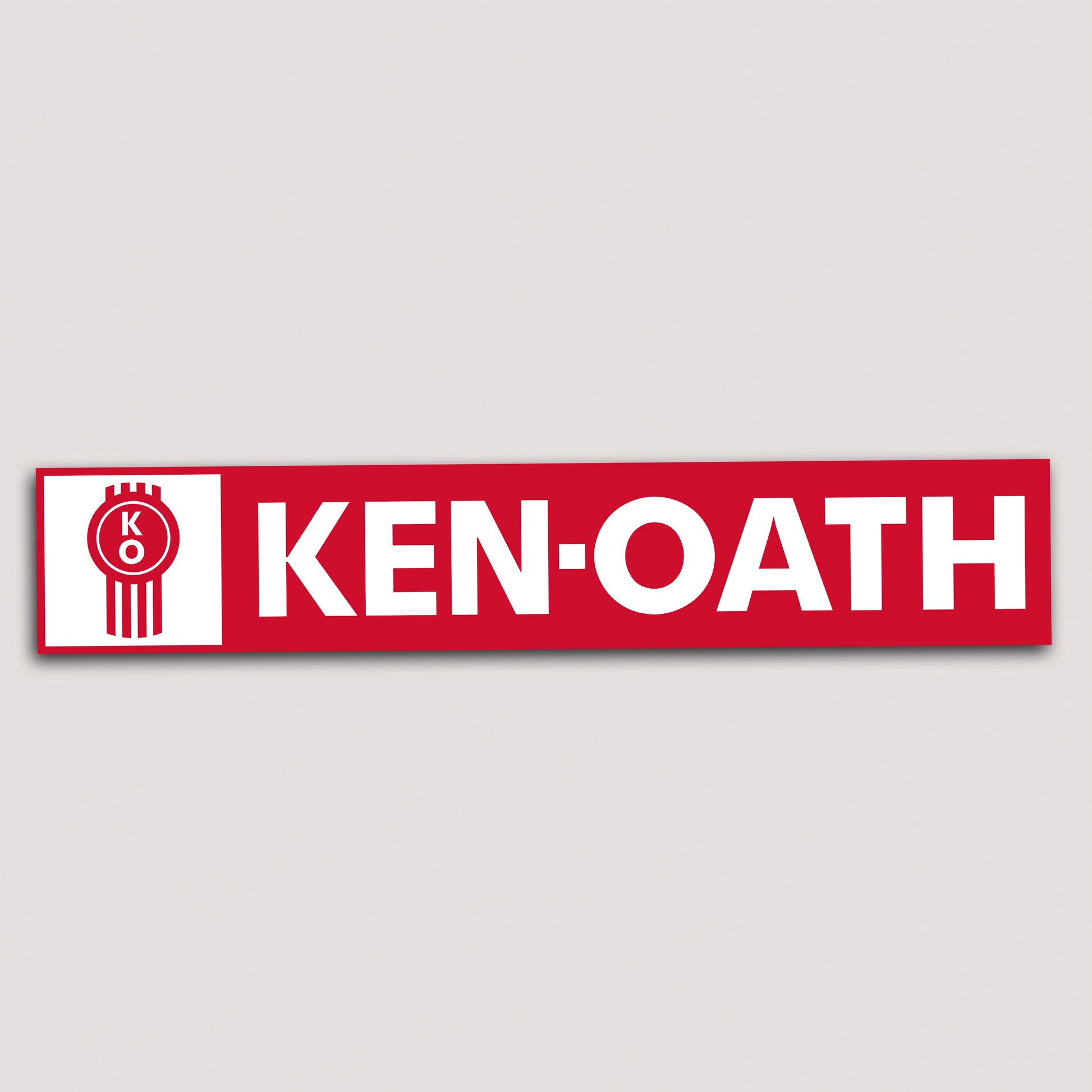 KEN OATH STICKER – DEVL Designs Australia