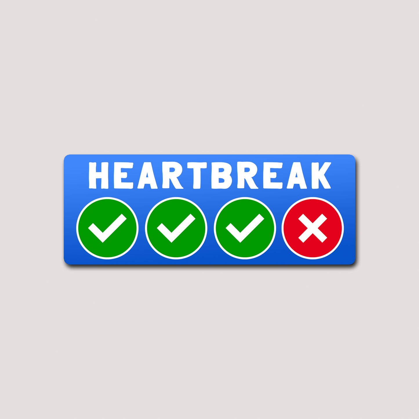 MULTI HEARTBREAK STICKER