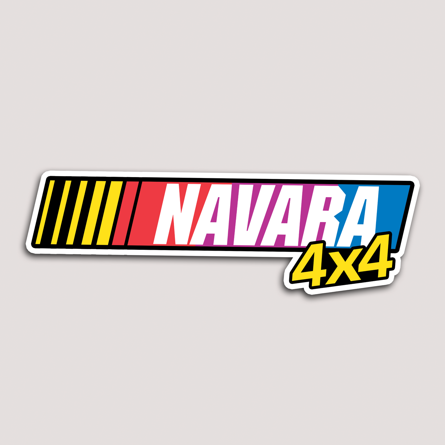 NAVARA 4X4 STICKER