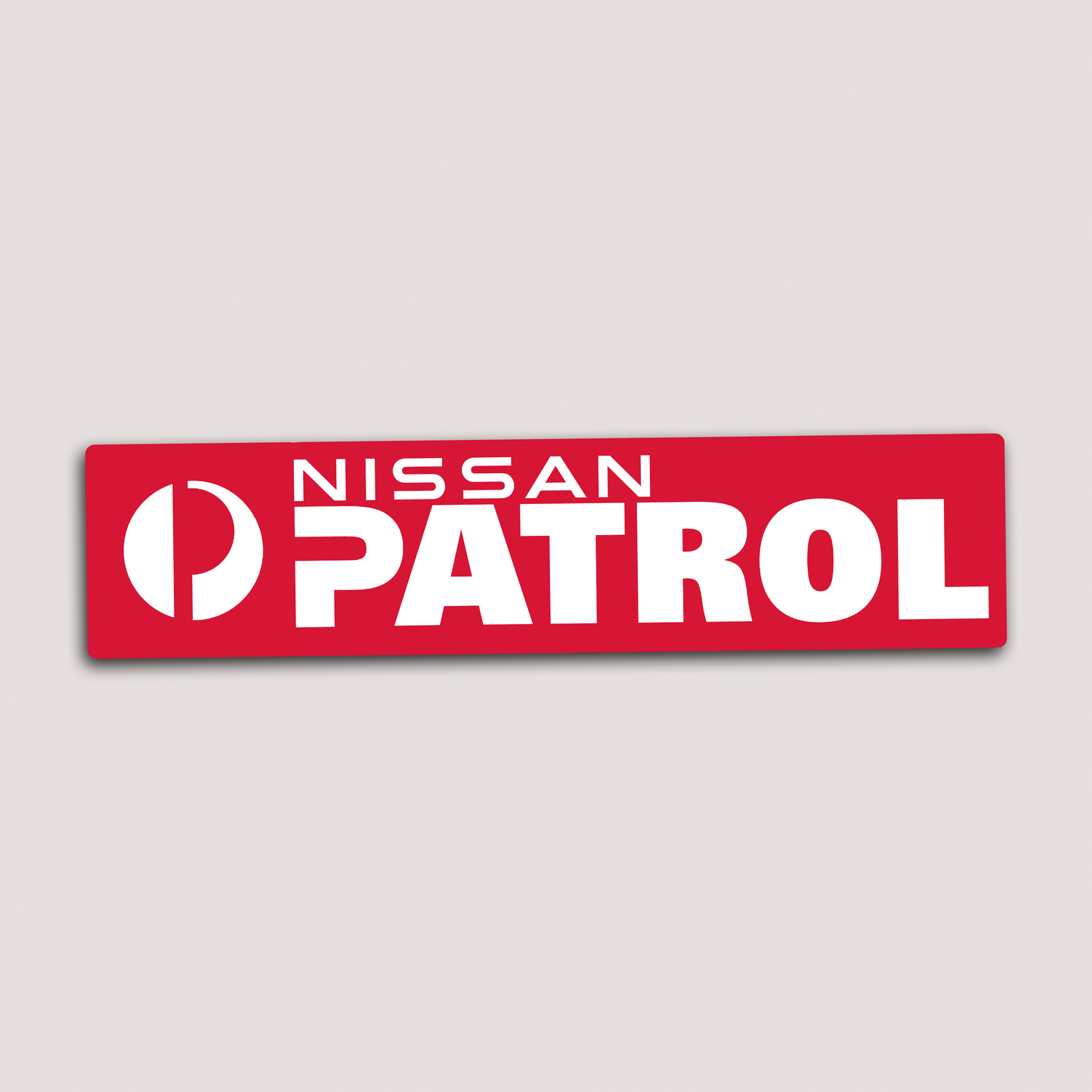 NISSAN PATROL STICKER