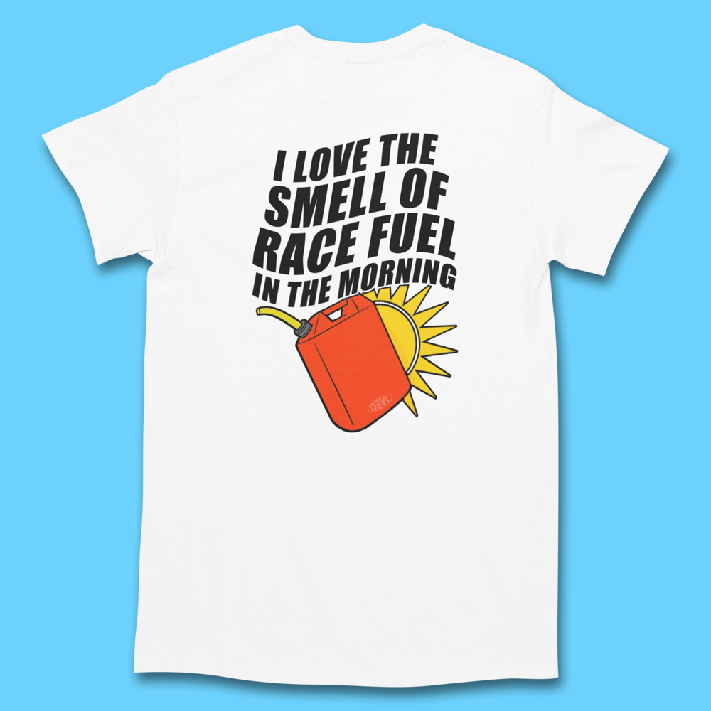 RACE FUEL IN THE MORNING T-SHIRT