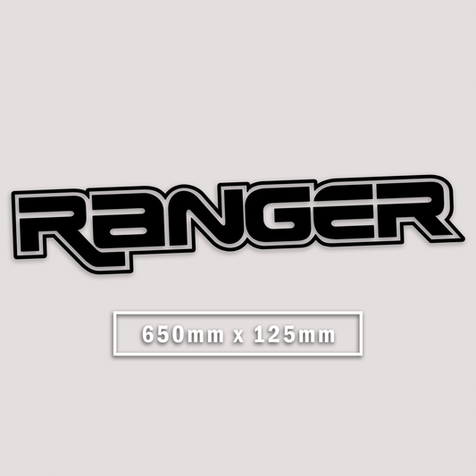 RANGER WINDOW BANNER STICKER