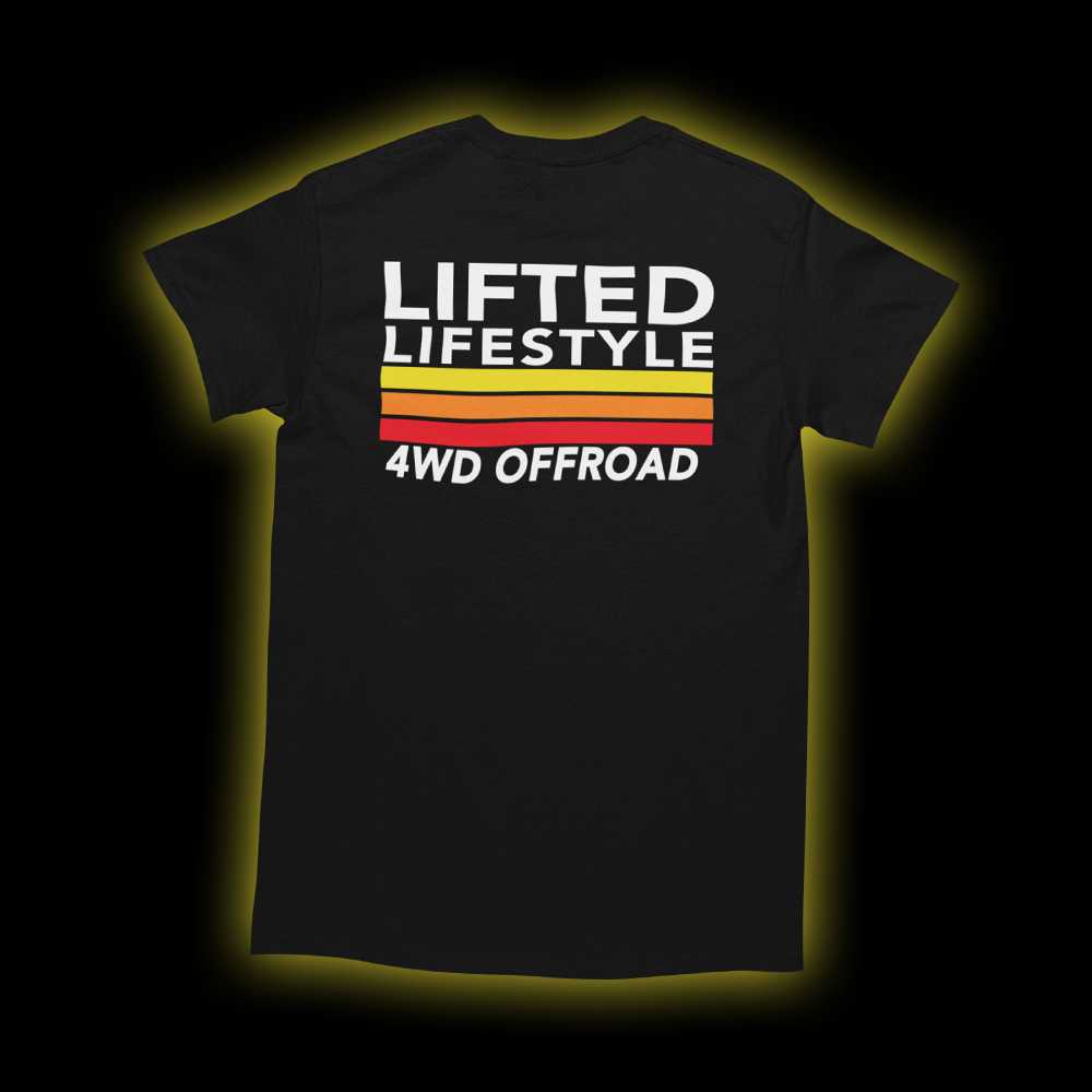 LIFTED LIFESTYLE RETRO 4WD T-SHIRT