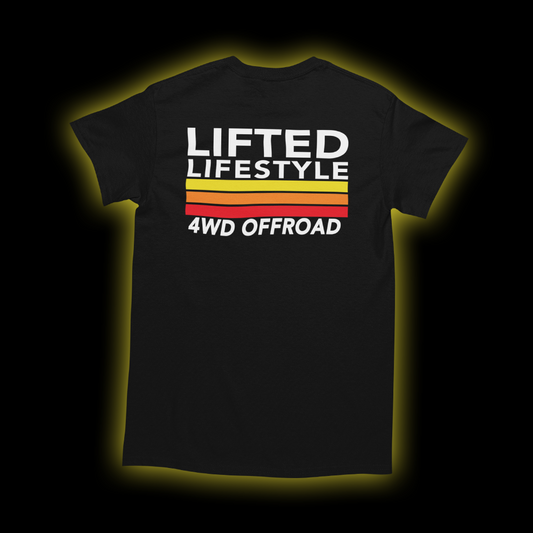 LIFTED LIFESTYLE RETRO 4WD T-SHIRT