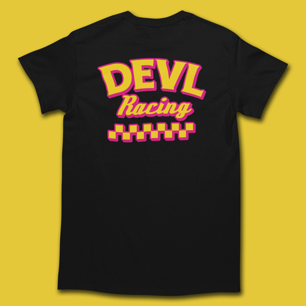 DEVL RACING RETRO T-SHIRT