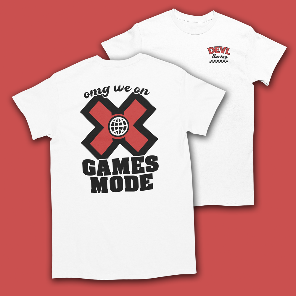 WE ON X GAMES MODE T-SHIRT