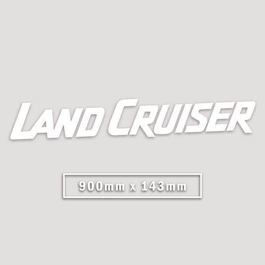 LAND CRUISER WINDOW BANNER STICKER