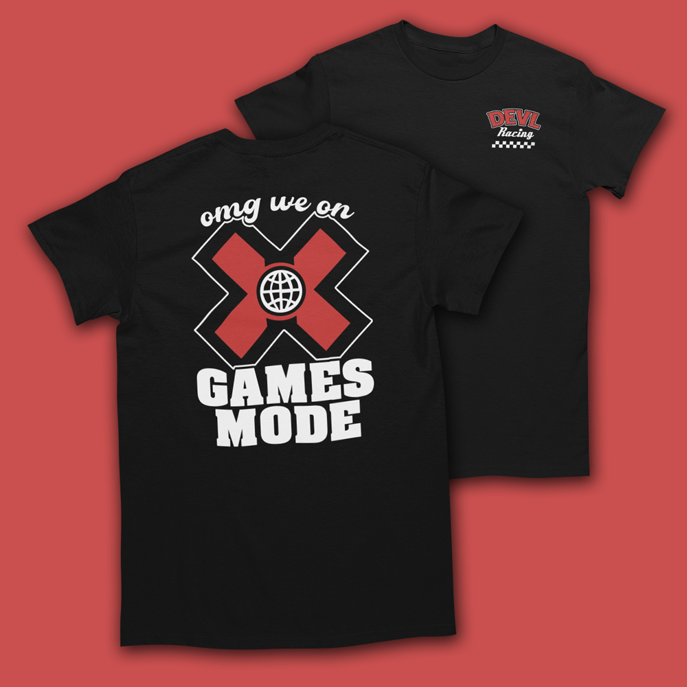 WE ON X GAMES MODE T-SHIRT