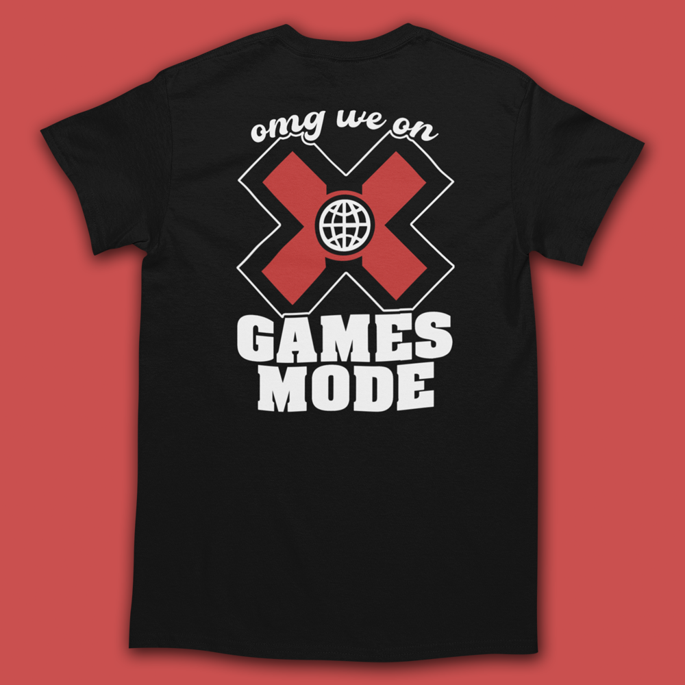 WE ON X GAMES MODE T-SHIRT