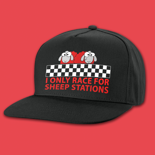 RACING FOR SHEEP STATIONS SNAPBACK