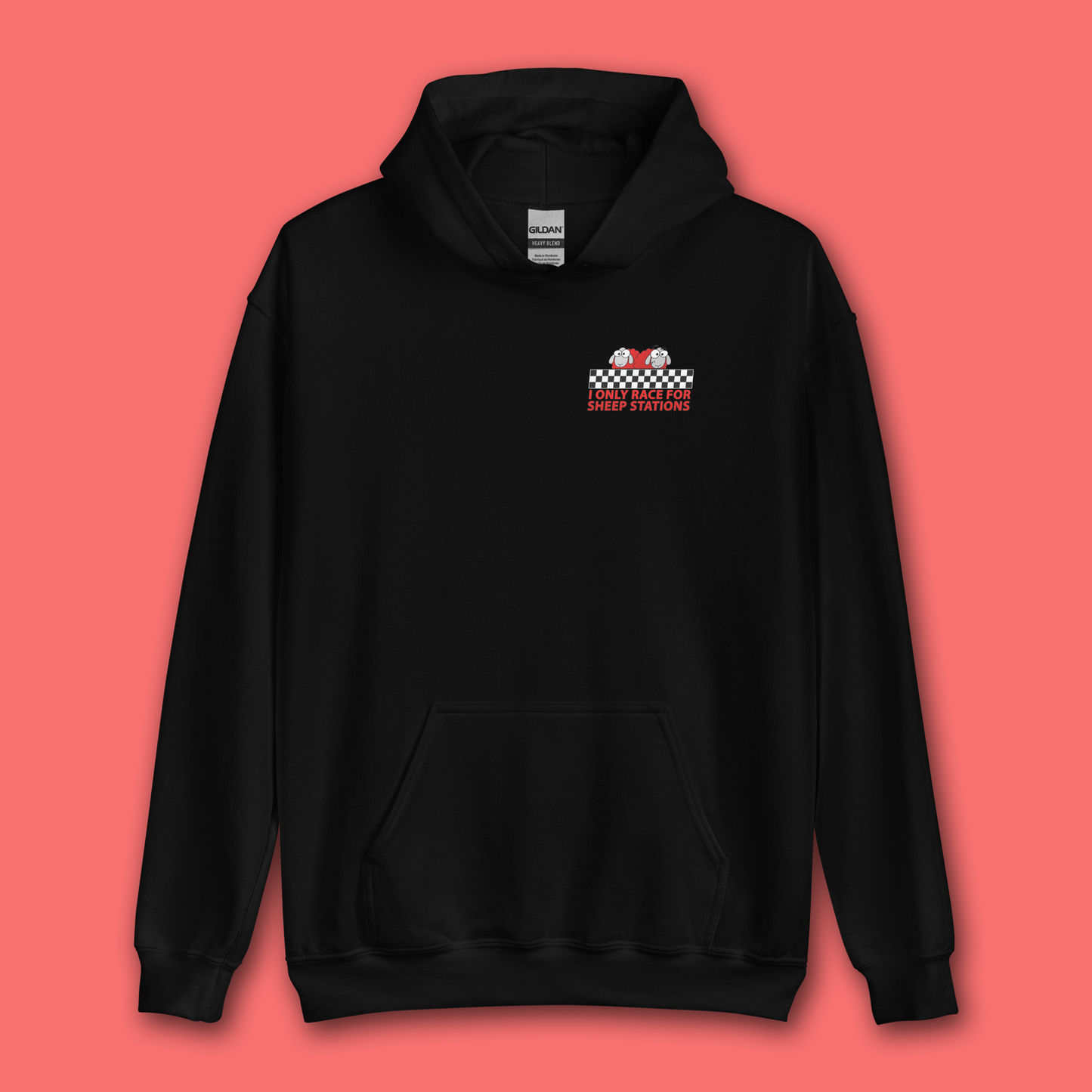 RACING FOR SHEEP STATIONS HOODIE