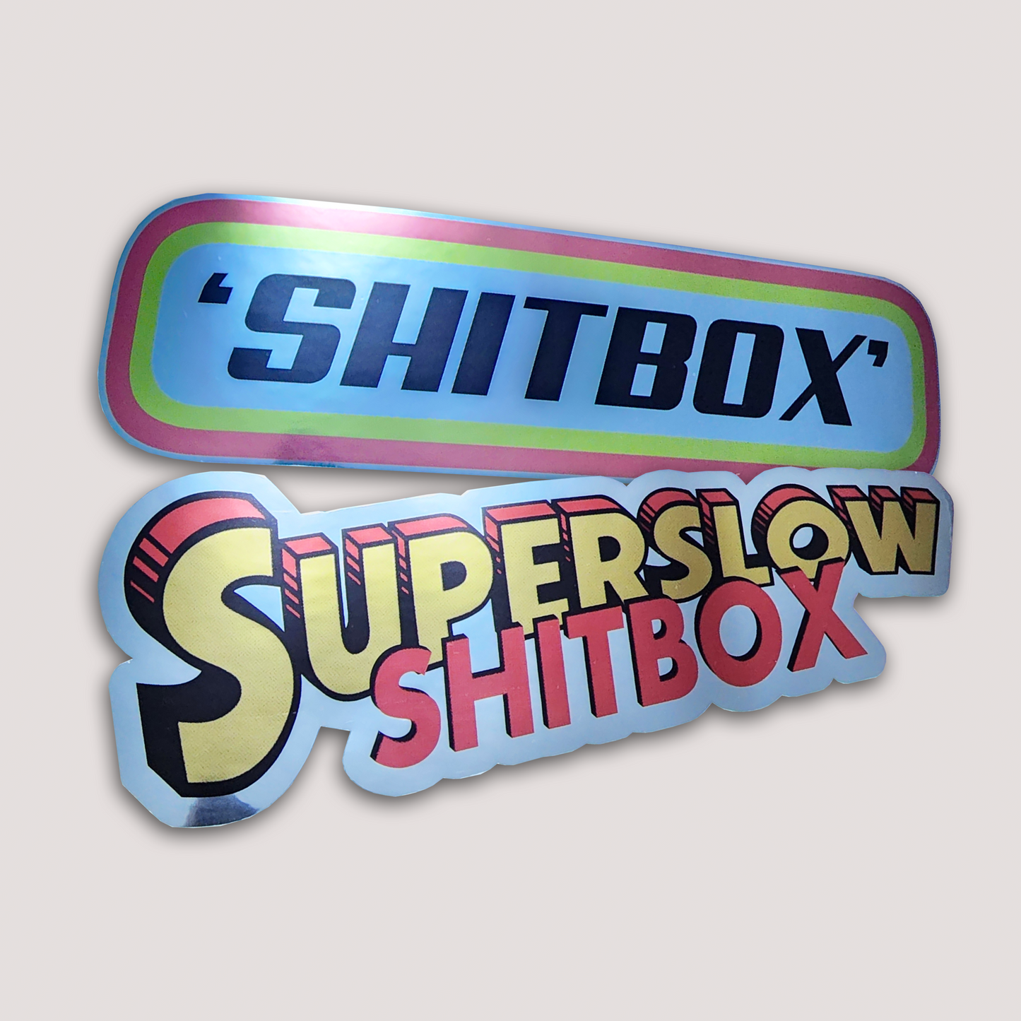 CHROME SHIT BOX STICKER PACK