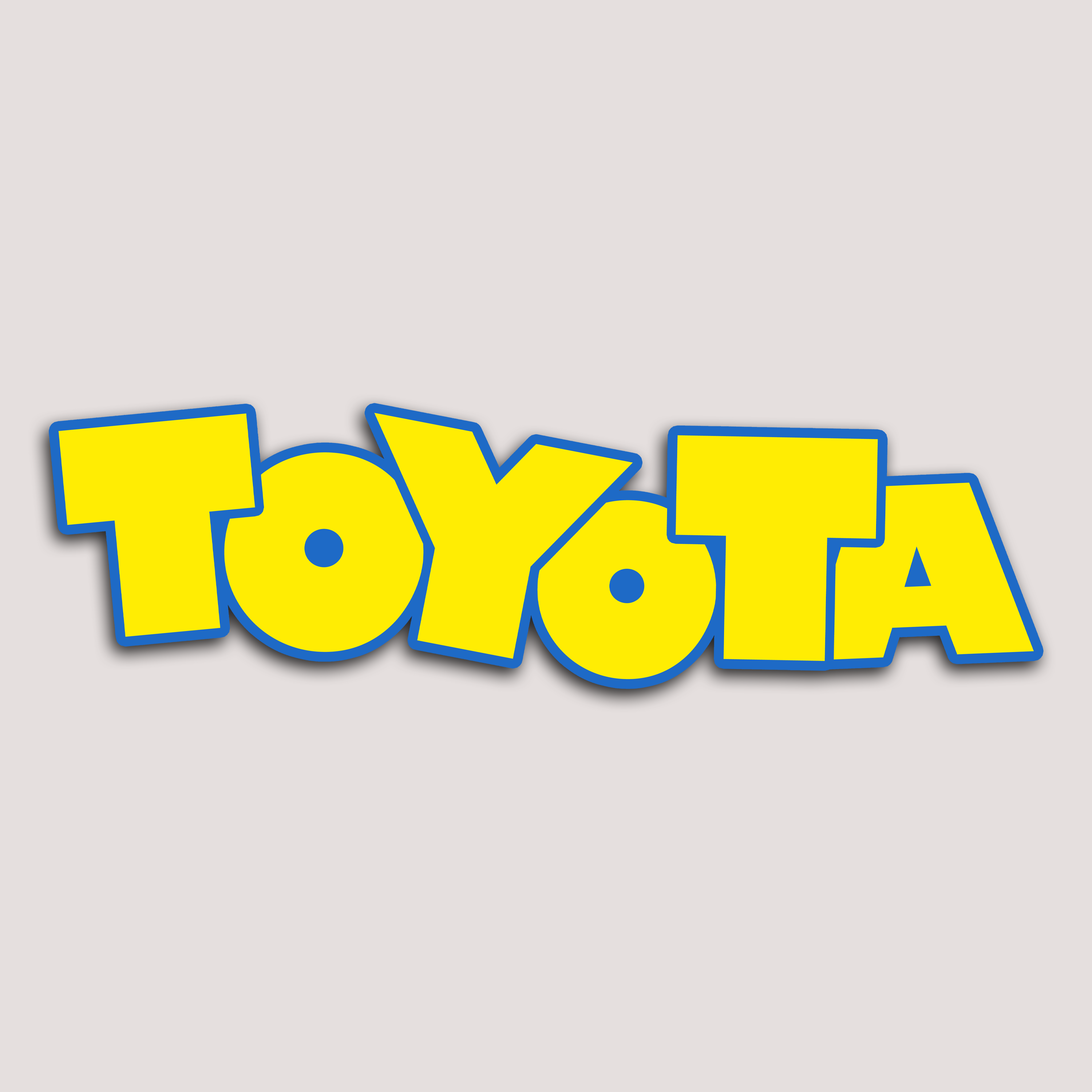 LARGE TOYOTA STICKER – DEVL Designs Australia