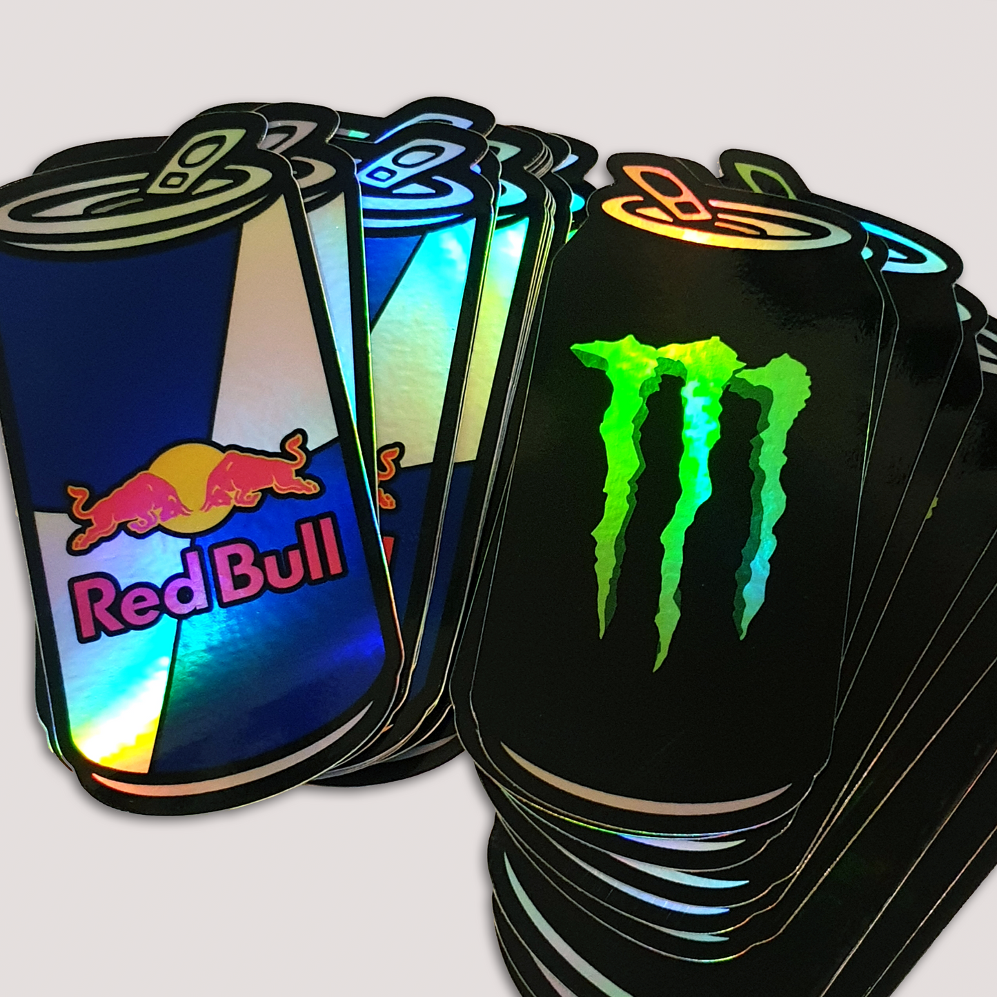 CUSTOM SHAPE HOLOGRAPHIC STICKERS