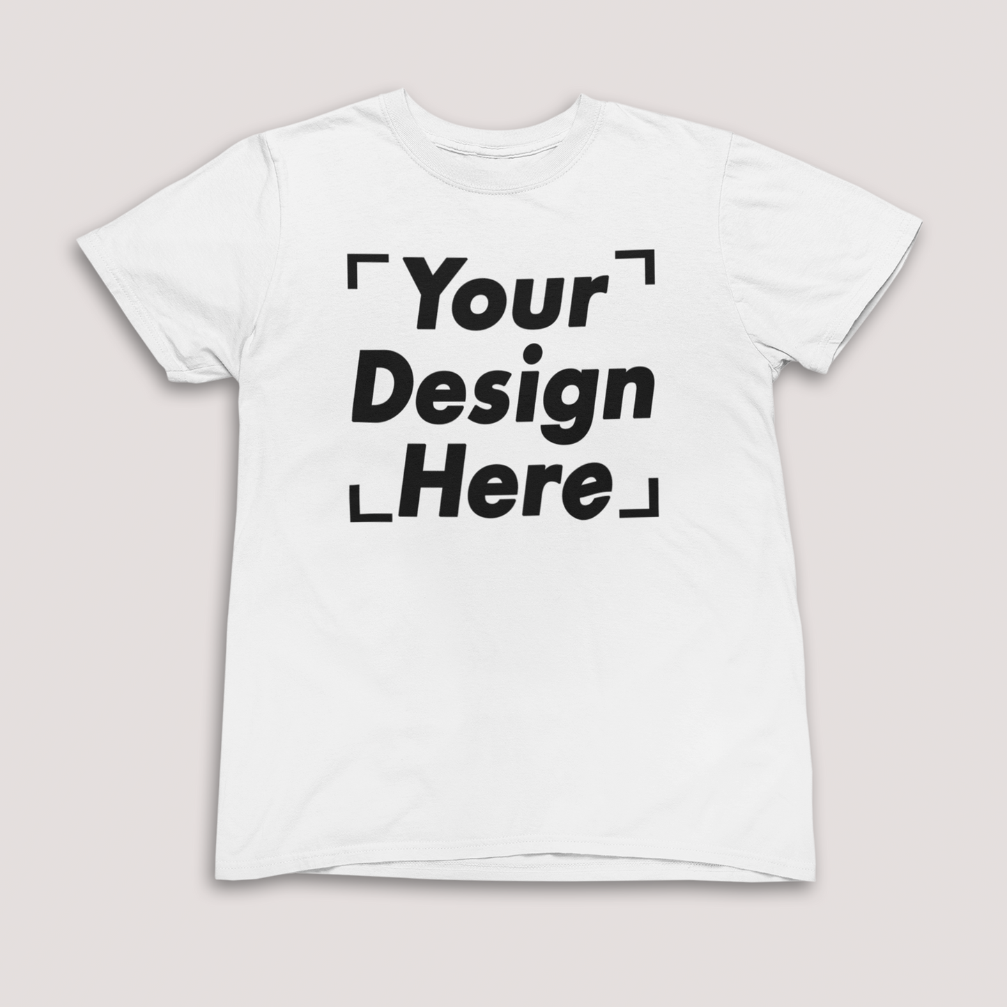 CUSTOM PRINTED T-SHIRTS - LARGE FRONT HTV DESIGN