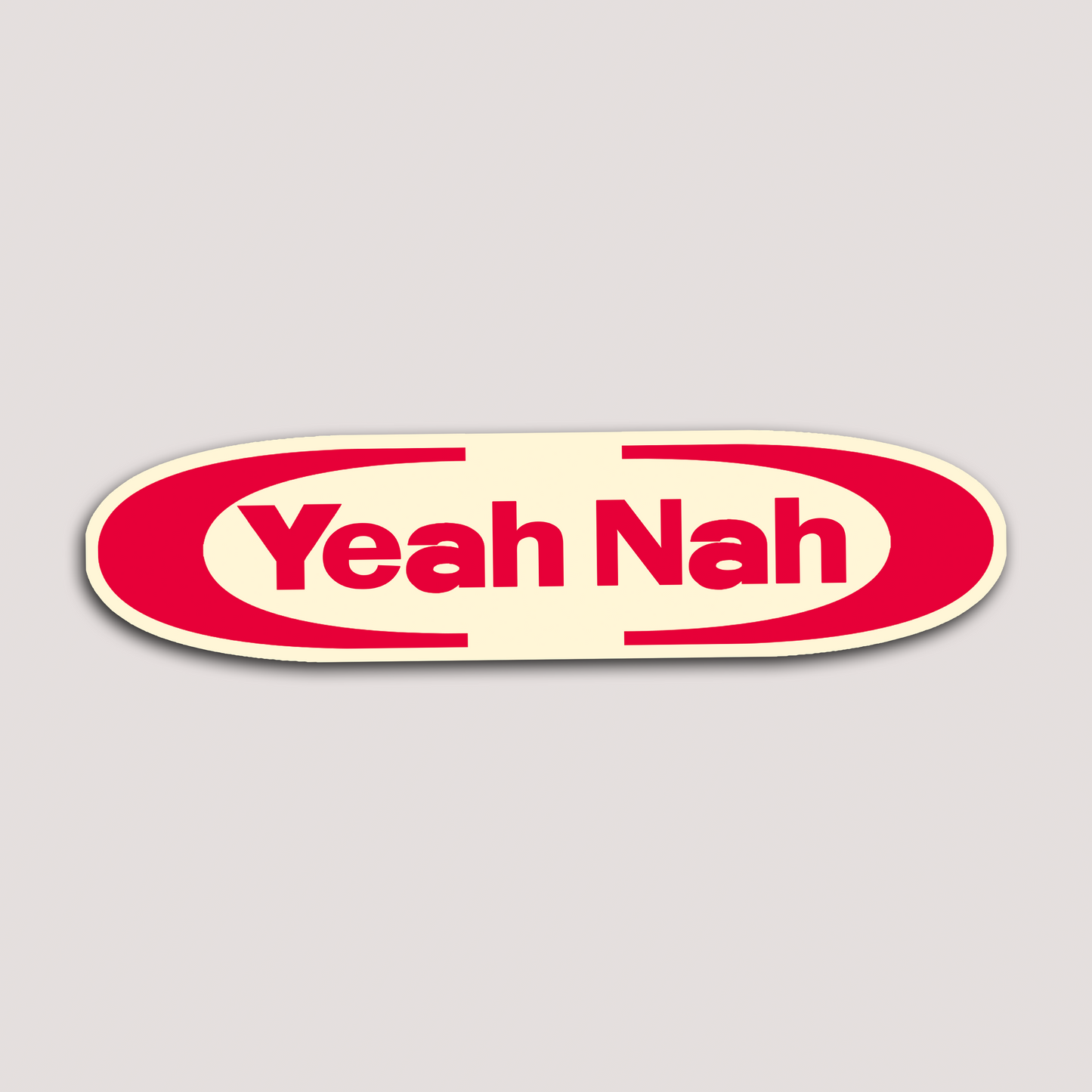 YEAH NAH STICKER