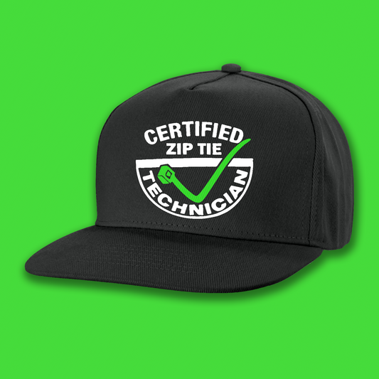 CERTIFIED ZIP TIE TECHNICIAN SNAPBACK