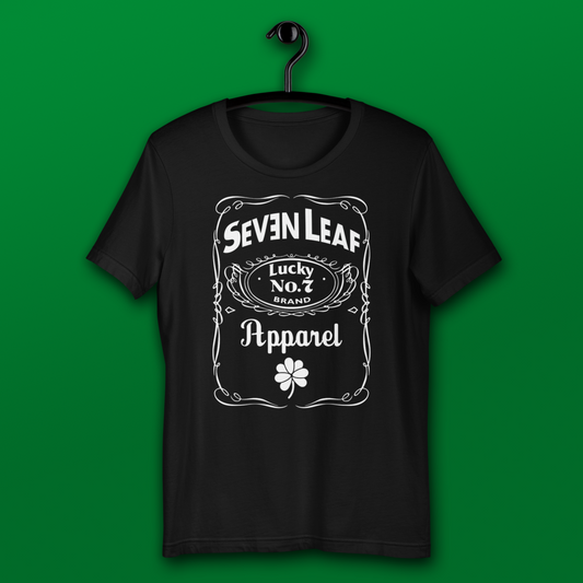 SEVEN LEAF LUCKY NUMBER 7 TEE - DEVL Designs Australia