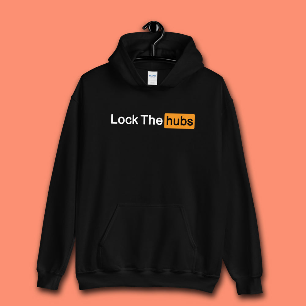 LOCK THE HUBS HOODIE - DEVL Designs Australia