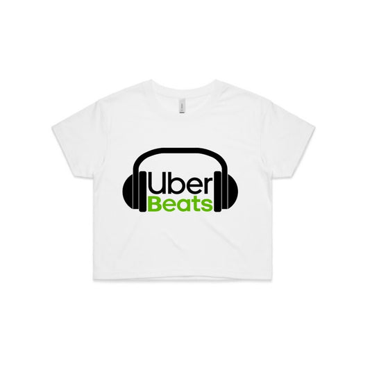 UBER BEATS CROP TOP - DEVL Designs Australia