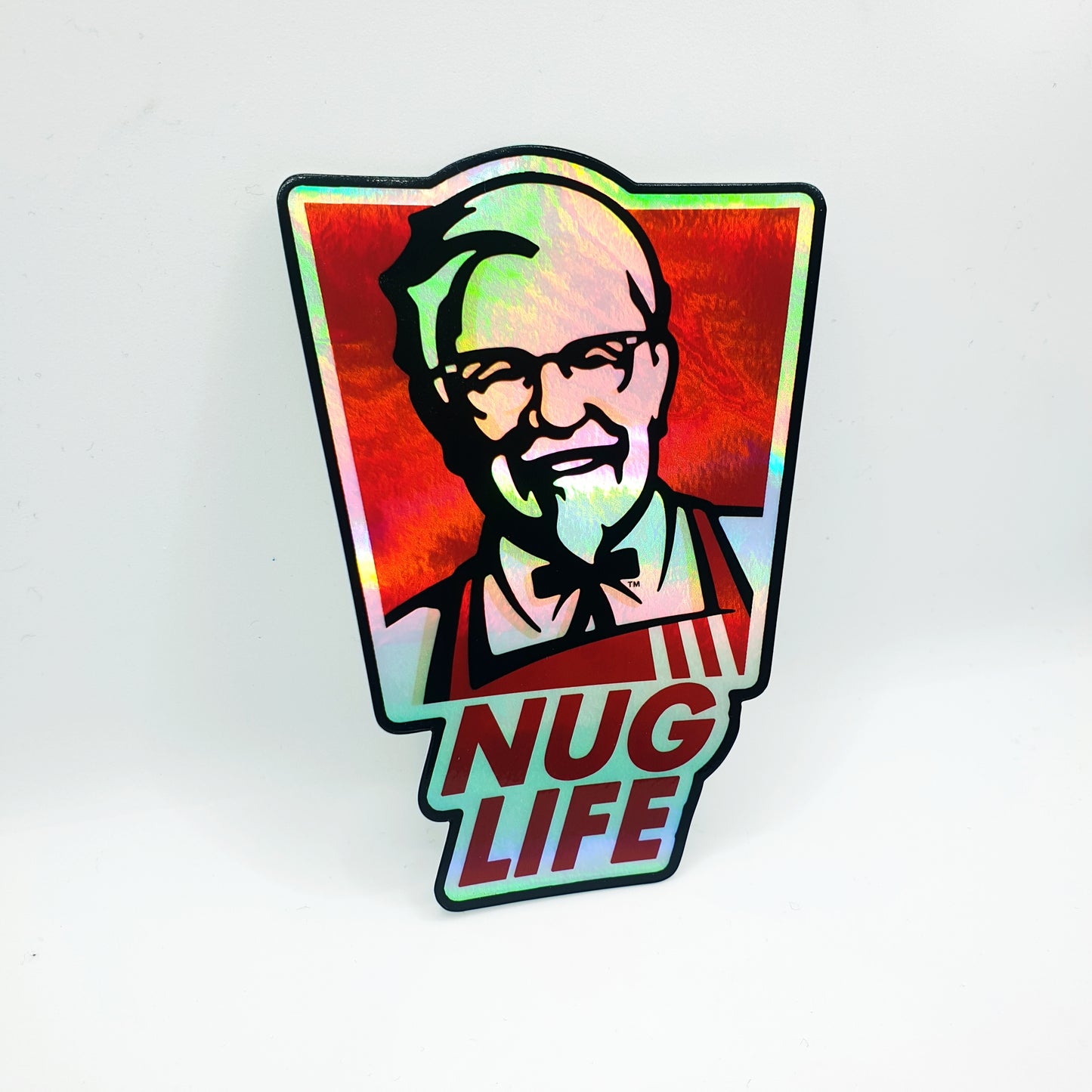 HOLOGRAPHIC NUG LIFE STICKER