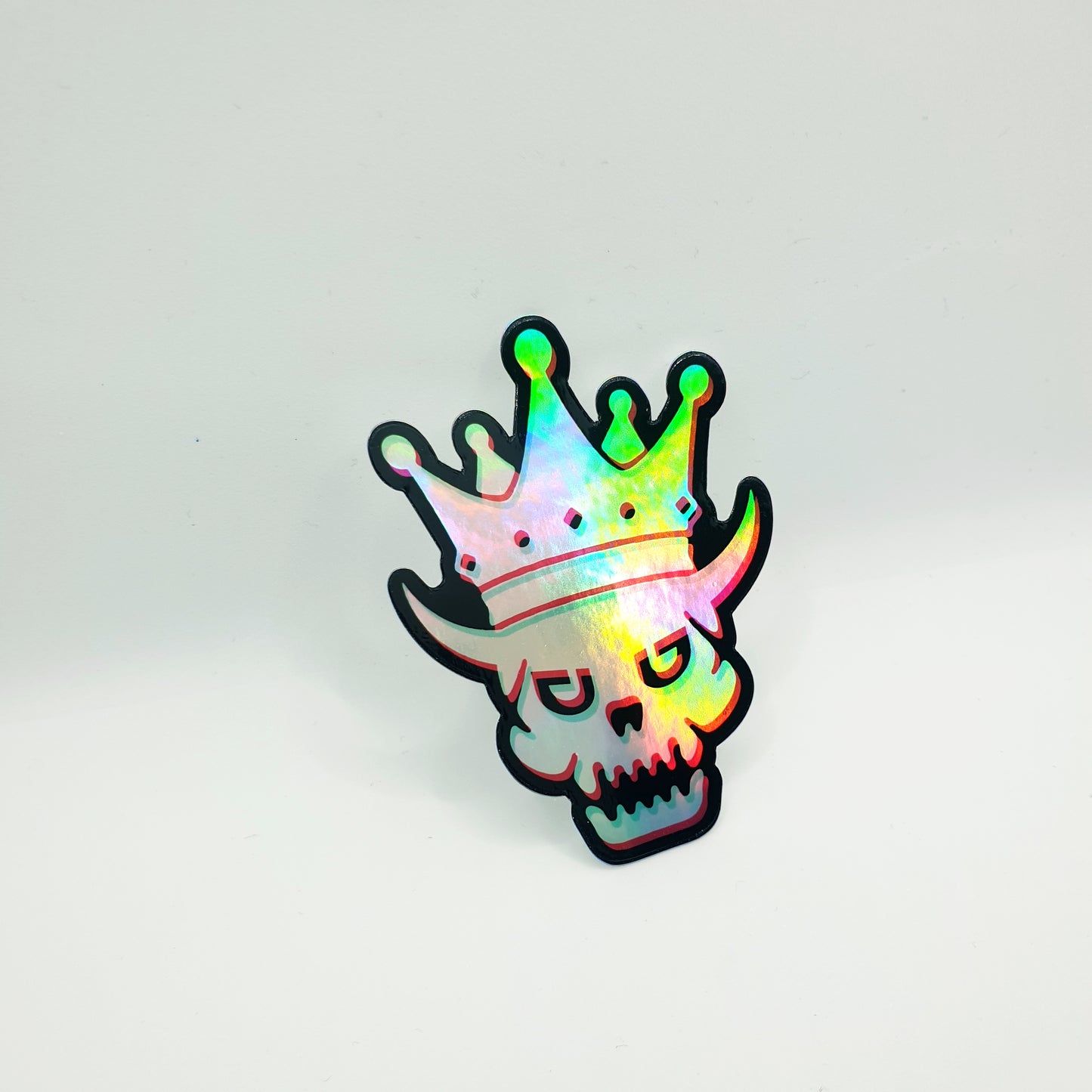 HOLOGRAPHIC DEVL 3D STICKER