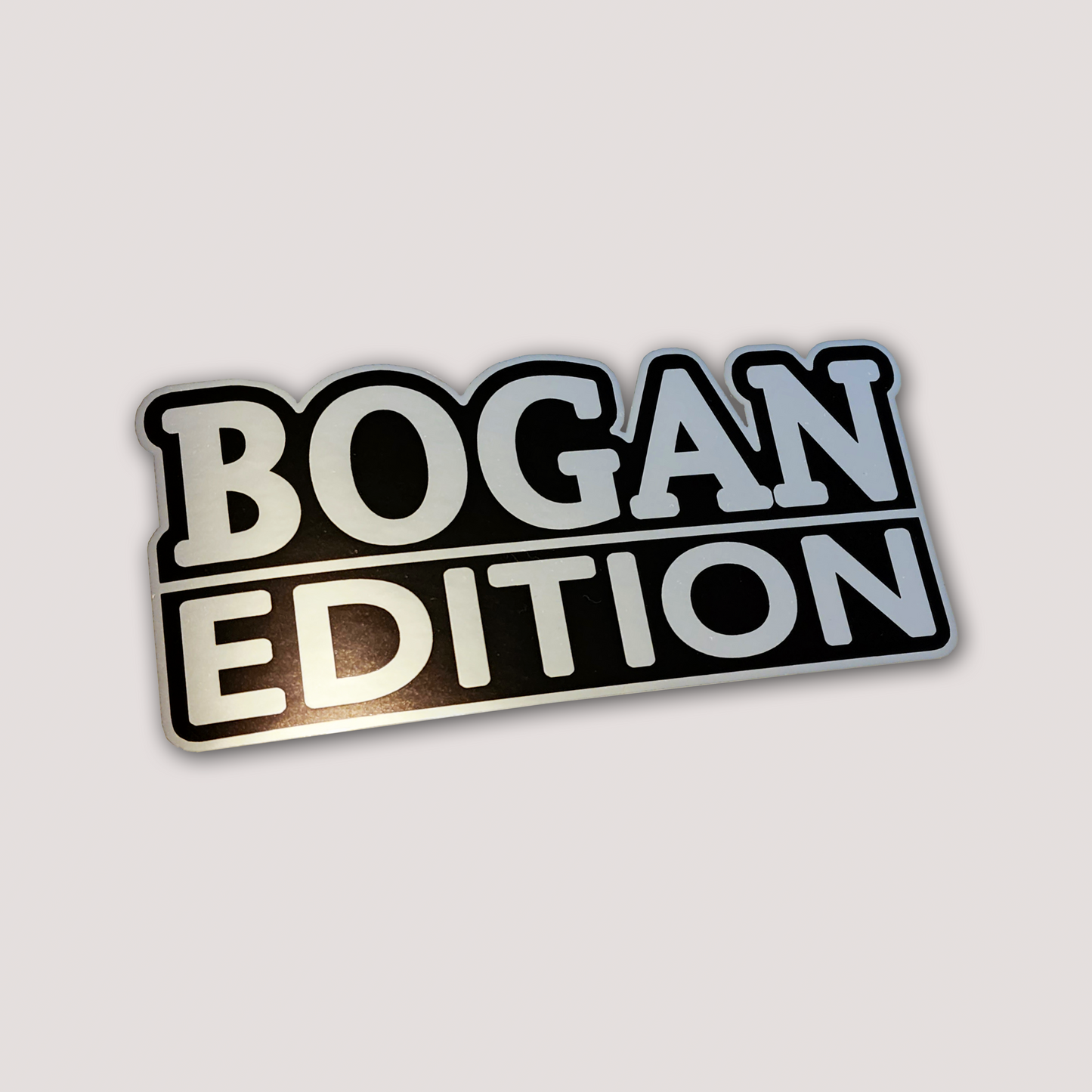 CHROME BOGAN EDITION STICKER