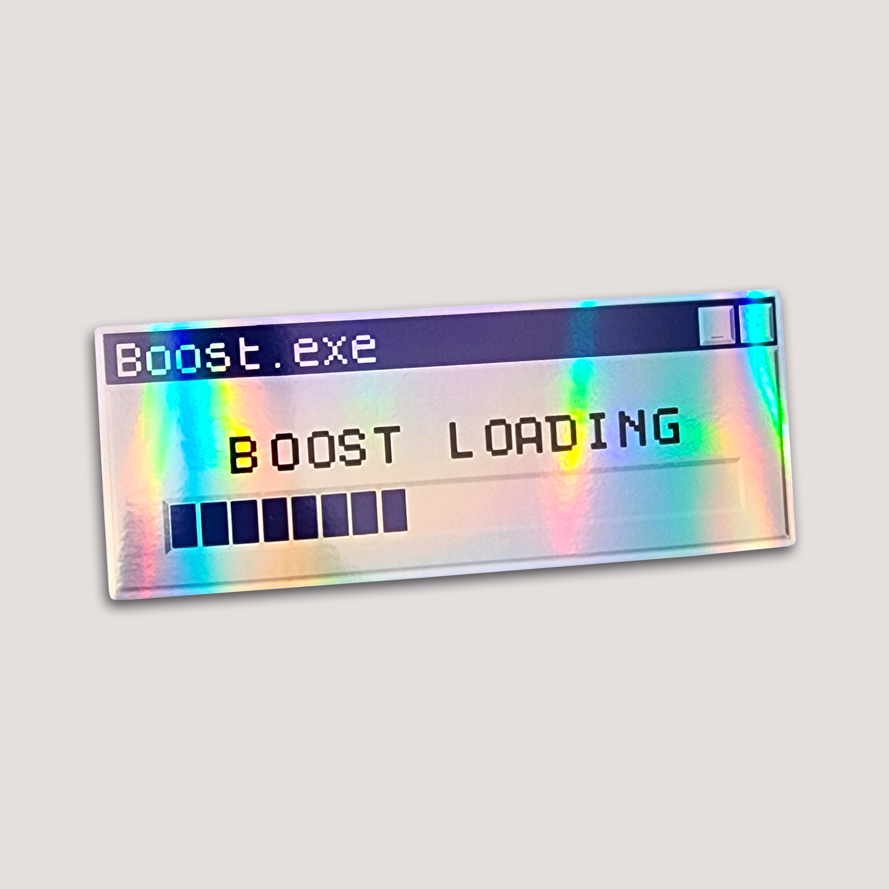 Magazine Loading Sticker HOLOGRAPHIC BOOST LOADING STICKER – DEVL Designs Australia