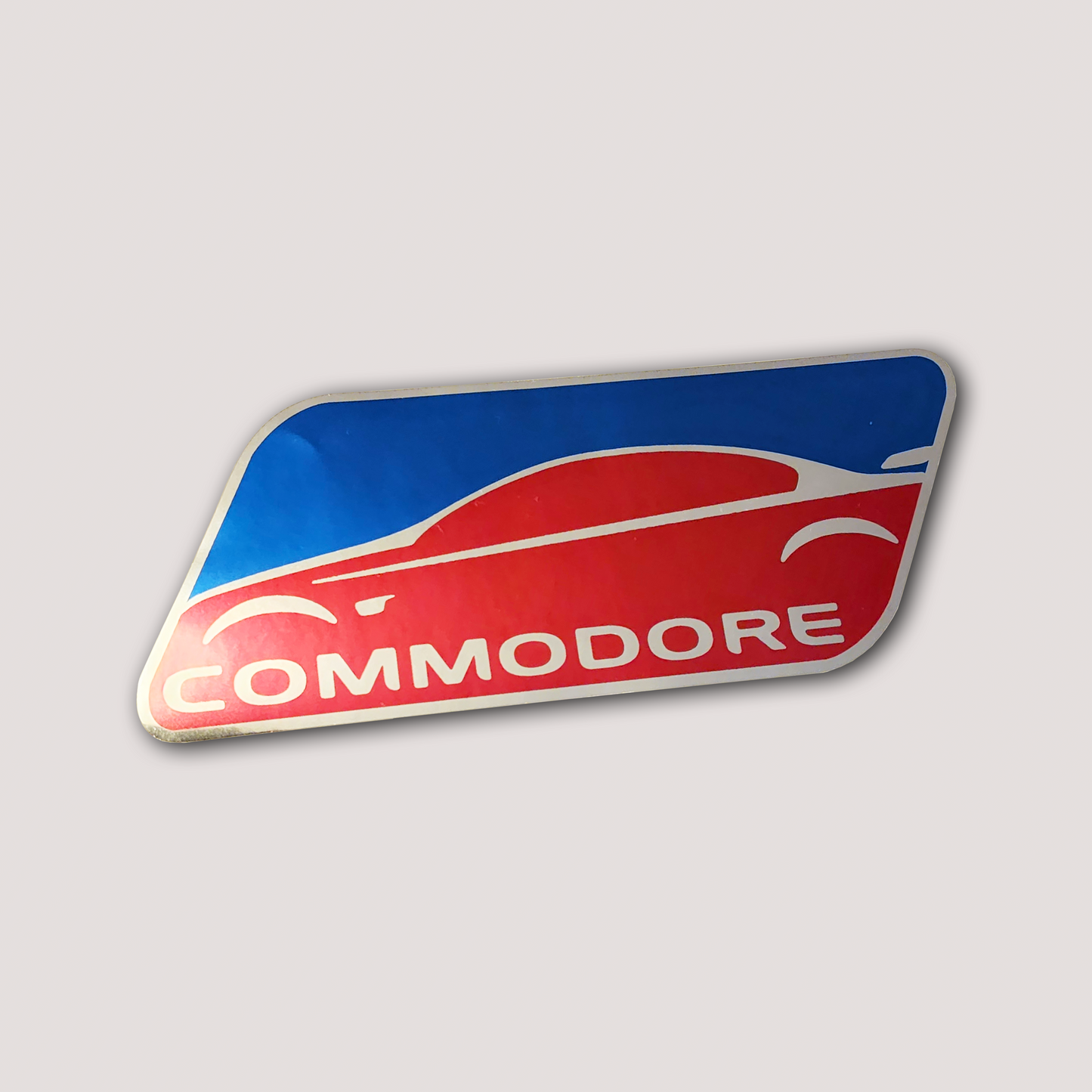 CHROME PRO COMMODORE STICKER