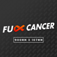 FU CANCER WINDOW BANNER STICKER