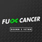 FU CANCER WINDOW BANNER STICKER