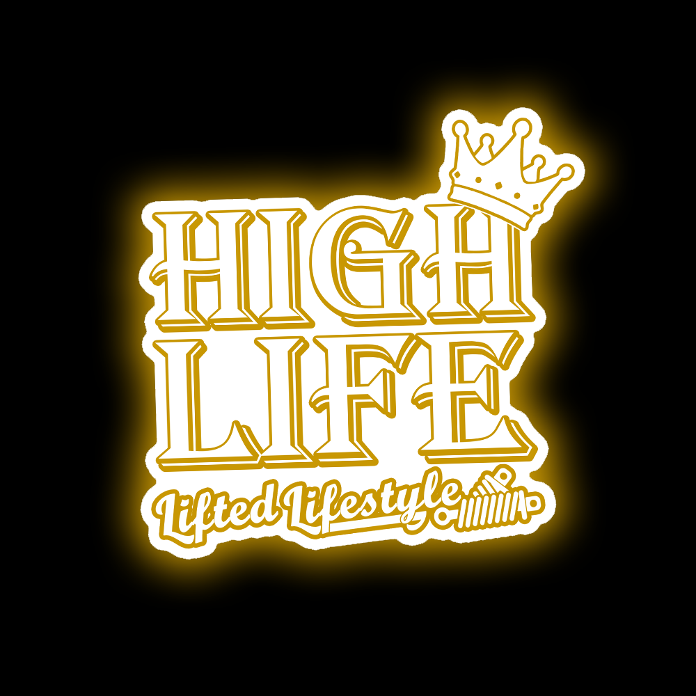 HIGH LIFE 4X4 STICKER