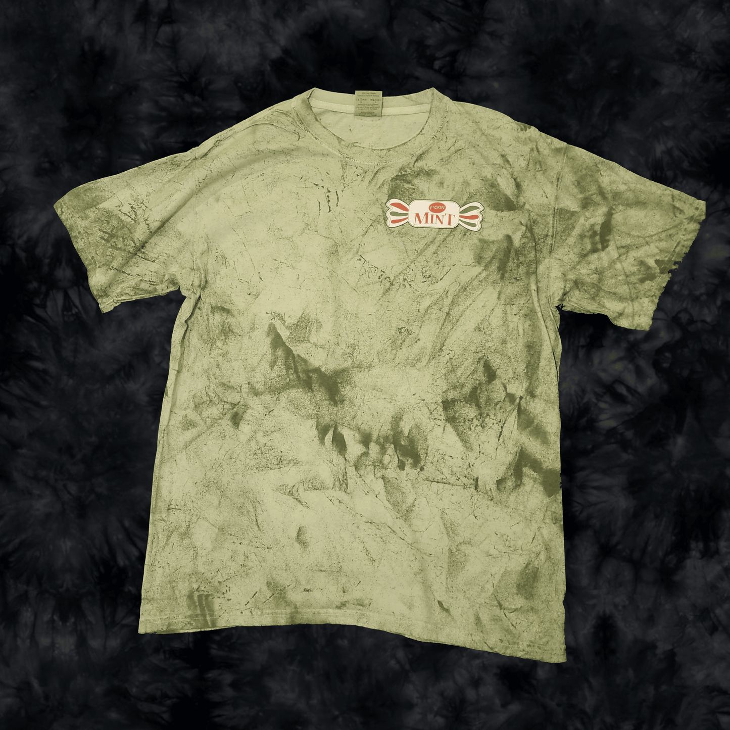 MINT TIE DYE T-SHIRT